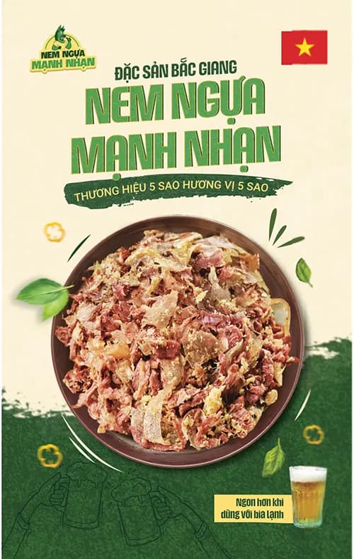 Nem ngựa truyền thống
