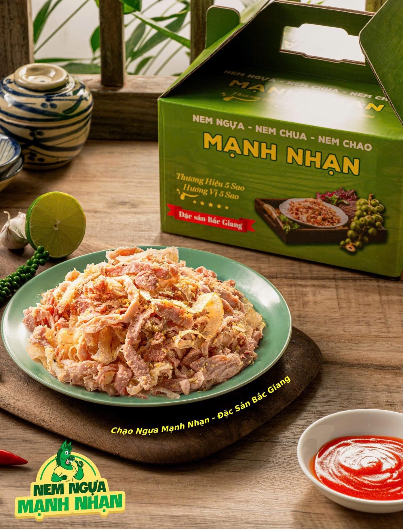 Hình ảnh nem ngựa Mạnh Nhạn 8